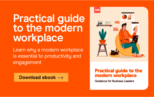 Modern workplace ebook banner